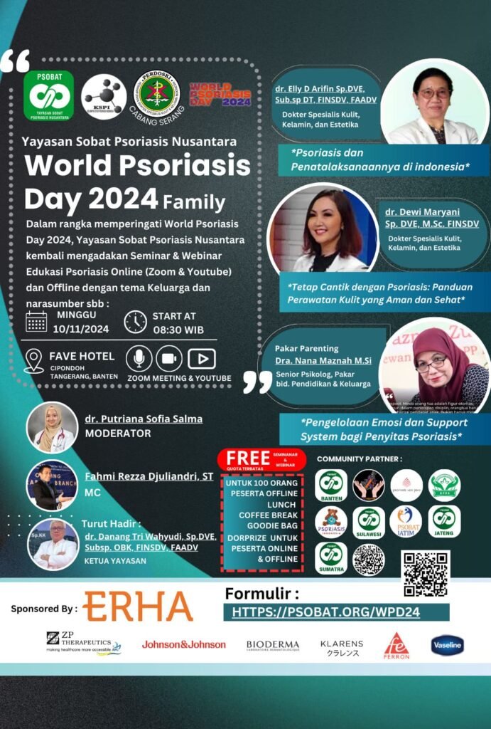 Undangan World Psoriasis Day 2024 Family