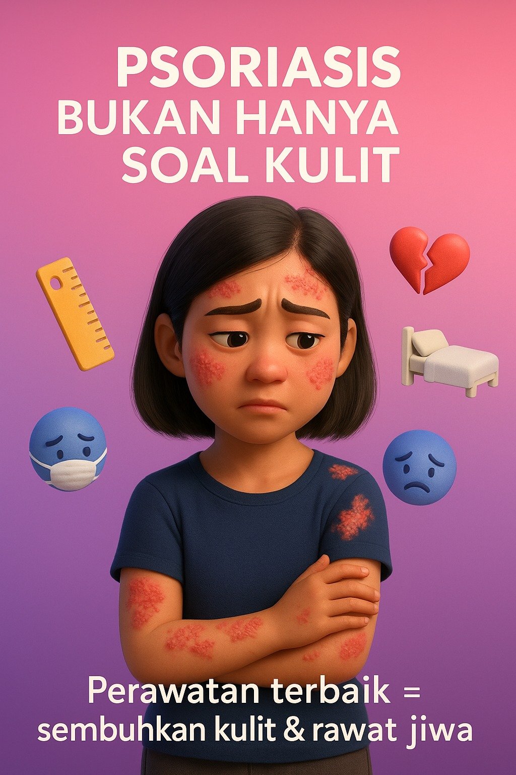 Memahami Keparahan Psoriasis: Antara Luas Keparahan Psoriasis dan Dampaknya dalam Keseharian